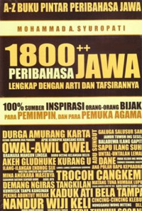 Image of 1800++ Peribahasa Jawa Lengkap Dengan Arti Dan Tafsirannya