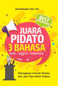 Image of Juara Pidato 3 Bahasa Arab-Inggris-Indonesia