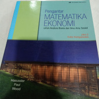 Image of Pengantar Matematika Ekonomi Untuk Analisis Bisnis Dan Ilmu-Ilmu Sosial J.2