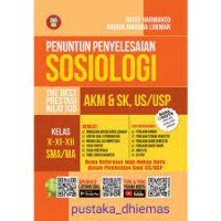 Image of Penuntun Penyelesaian Sosiologi Untuk SMA/MA Kelas X-XI-XII