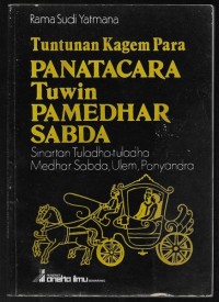Image of Tuntunan Kagem Para Pranatacara Tuwin Pamedhar Sabda