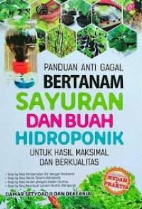 Image of Panduan Anti Gagal Bertanam Sayuran dan Buah Hidroponik
