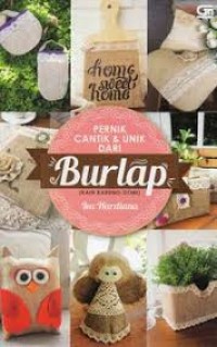 Image of Pernik Cantik dan Unik dari Burlap