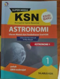 Image of Super Modul KSN Astronomi 1