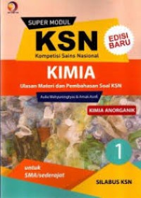 Image of Super Modul KSN Kimia Anorganik 1
