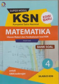 Image of Super Modul KSN Matematika Bank Soal 4